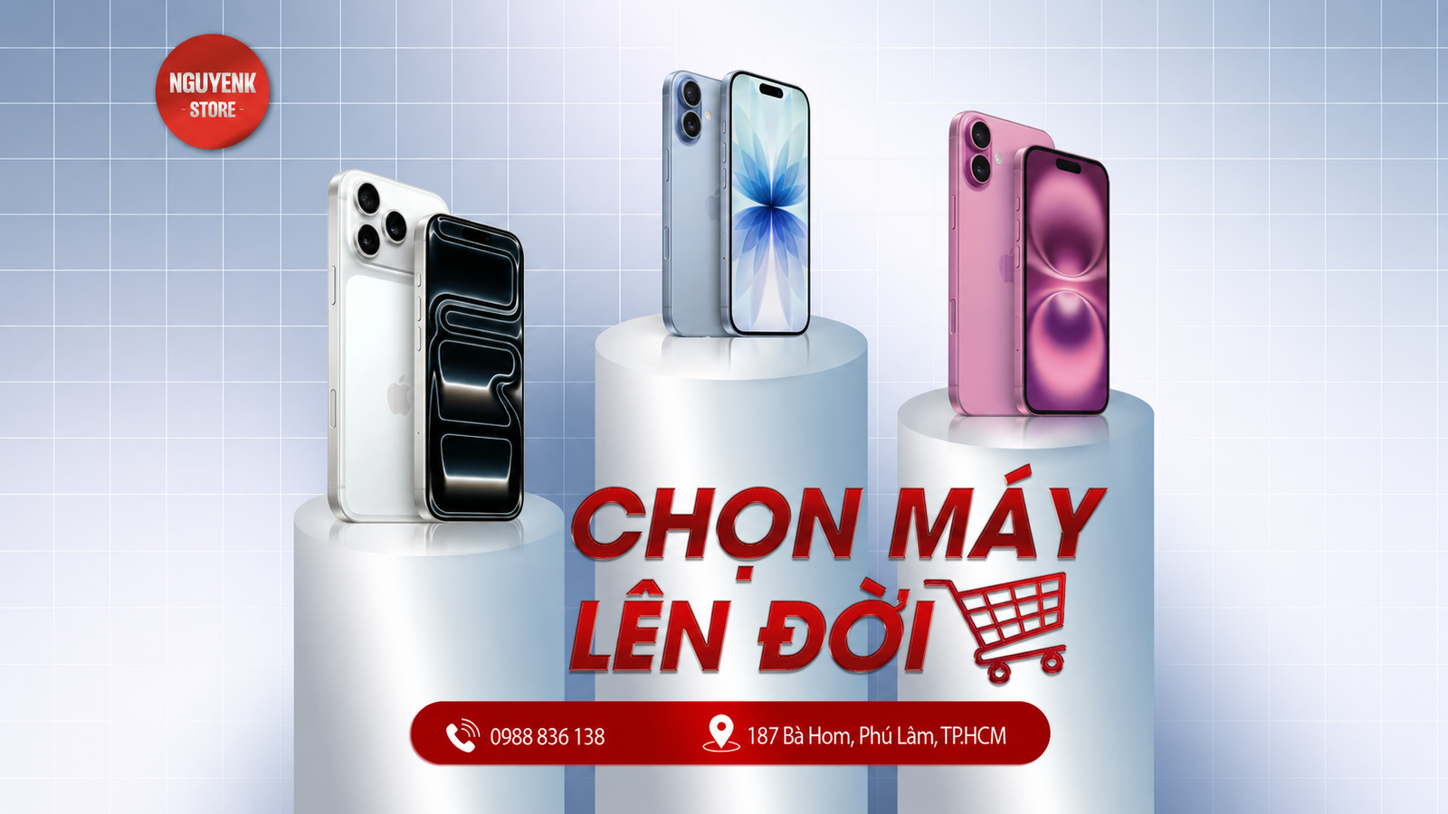 Chọn máy lên đời ở NguyenK Store