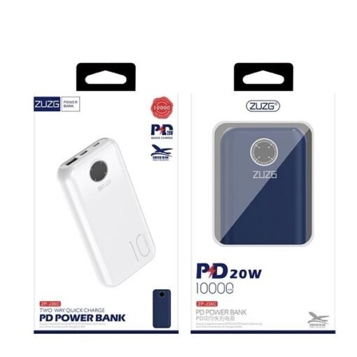 Pin sạc dự phòng ZUZG 10000mAh 20W