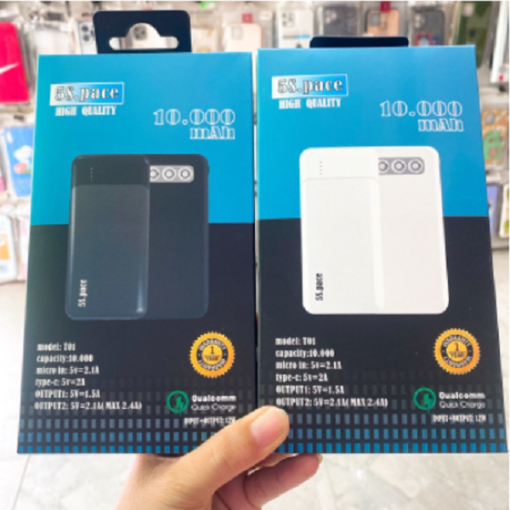 Pin sạc dự phòng 5S Pase C1 10000mAh có đèn LED